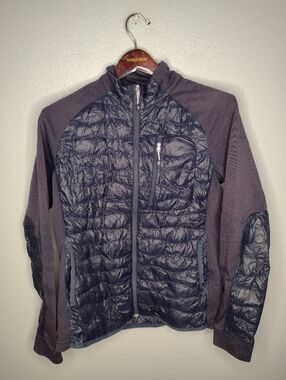 Peak Performance Women's Down Puffer Helium Hybrid Hooded Jacket Large JJ